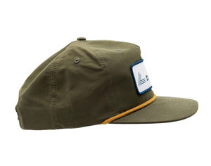 Wholesale Unstructured 5 Panel <b>Snapback</b> <b>Cap</b> With Rope Custom Logo Outdoor Sports <b>Cap</b> for Unisex in Vietnam Factory - Product Image 4