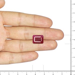 NOVAMART Fine Ruby 7.20 Carat Faceted Emerald Cut Heart <b>Cushion</b> Pear <b>Star</b> Marquise Square Oval 8mm Lab Created Heat Treated Whol - Product Image 3