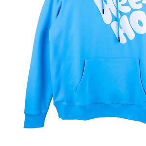 Haute qualité personnalisé 400 500 GSM pull à capuche surdimensionné conception d'épaule tombante avec impression bouffante de poids élevé qualité supérieure pour hommes - Product Image 3