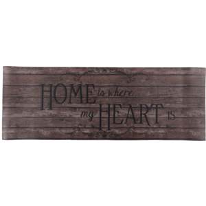 Tappeto Runner da Cucina 20x55 Home Heartwood, Tappeto Antifatica Imbottito Oversize in PVC e PU con Motivo Originale per Corridoio - Product Image 1