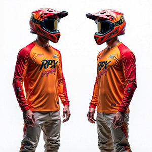 Camiseta de Manga Larga para Motociclismo, Personalizada, Transpirable, Cómoda, para Motocross, Ropa Deportiva - Product Image 4