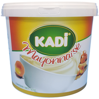 3 litres PP IML seau avec poignée Logo personnalisé couleur conteneur de peinture de yaourt emballage rond écologique origine tr-dyk3000