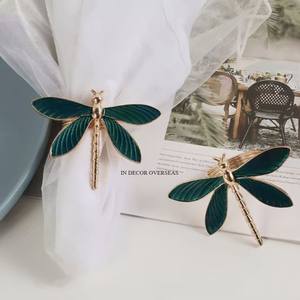 Anillo de Servilleta de Diseño de Insectos, Recién Llegado, Chapado en Oro de Alta Calidad, Hecho de Metal de Calidad Superior, para Hoteles y Restaurantes de Lujo - Product Image 5