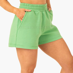 กางเกงขาสั้นสำหรับผู้หญิงกางเกงขาสั้นสำหรับใส่เล่นยิมของผู้หญิงทรงหลวมแบบลำลองสั่งทำ - Product Image 5