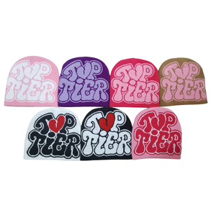 OEM Custom Digital Printing Beanie Cap-Warm Winter Solid Color Thickened Knit Hat for Unisex Adults - Product Image 6