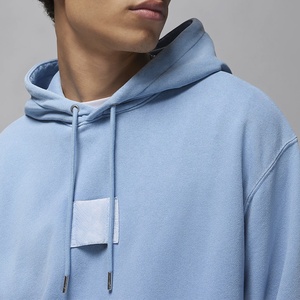 2025 nouveau Design hommes bleu ciel en relief sweat à capuche zippé haute qualité ODM/OEM vente en gros Logo personnalisé impression taille 3XL sweat - Product Image 4