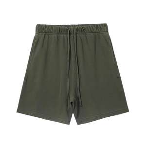 Men's Premium Quality Trendy Mid Knee Swim <b>Shorts</b> Anti Wrinkle Cotton Stylish Metal Tip Drawstring Solid Eco-Friendly <b>shorts</b> - Product Image 5