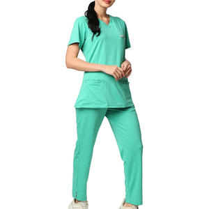 Uniformes de Enfermería Unisex al por Mayor, Conjuntos de Uniformes Médicos Personalizados, 100% Algodón Canvas, Venta Caliente, Diseño de Hospital - Product Image 2