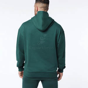 Sweat à capuche oversize en tissu polaire et coupe décontractée pour un confort quotidien et un style décontracté - Product Image 2