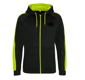 Sudadera con Capucha Unisex de Alta Calidad, Personalizada con Estampado, Cierre de Cremallera, Forro Polar, Diseño Sólido, Transpirable, de Secado Rápido, Corte Holgado - Product Image 3