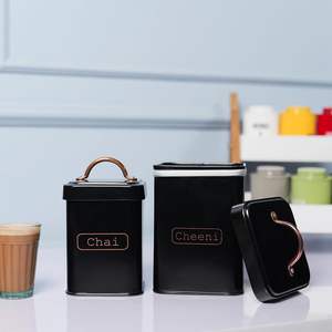 Fournisseur d'articles de cuisine Chine Décoration intérieure Rangement de cuisine  Boîte de cuisine FBA  Pots de rangement de cuisine pour hôtel  Coffret cadeau - Product Image 5