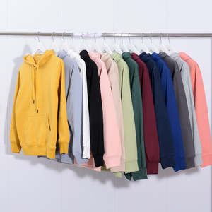 Classique 280 GSM Hoodies Léger Coton Unisexe Sweats Confortable Chaud Tenue Décontractée Prix Usine Vêtements En Gros - Product Image 1