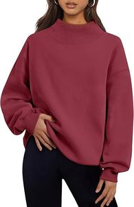 Moda mujer sudadera Casual Streetwear estilo pulóver con diseño de cuello con abertura lateral - Product Image 5
