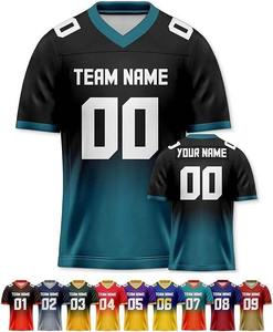 Uniforme de rugby américain en maille polyester 100% de haute qualité, maillot de football américain par sublimation avec logo personnalisé - Product Image 6