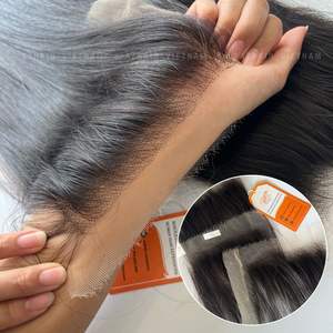 Meilleure qualité HD Lace Closure à partir de 100% Extensions de cheveux humains vietnamiens naturels Remy bruts prix de gros - Product Image 3