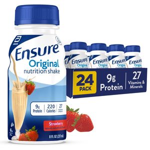 เครื่องดื่มโภชนาการรสสตรอว์เบอร์รีแท้ Ensure ขนาด 8 ออนซ์ - แพ็ค 24 ขวด - Product Image 4
