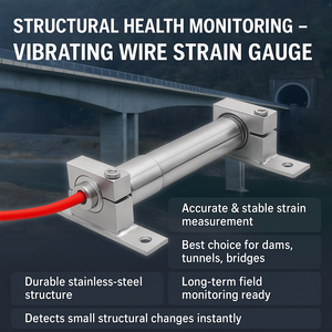 Jeolojik için ucuz iyi stabilite titreşimli gerinim ölçer Strainmeter - Product Image 2