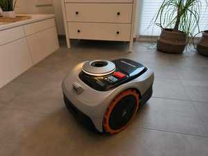 Notre robot tondeuse à gazon Nav I105N, filaire, 1,8 acre, RTK - Vision IA de cartographie, 100% original, scellé en usine - Product Image 6