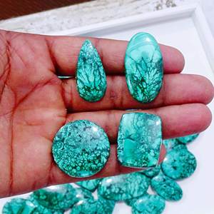 Calidad Natural malaquita piedras preciosas sueltas cabujón piedras preciosas sueltas venta al por mayor lote malaquita mezcla forma piedra preciosa uso fabricación de joyas - Product Image 2