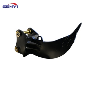 Nuovo <span class=keywords><strong>Ripper</strong></span> a Denti Idraulico da 3.5t per Escavatore, Giallo, con Scarificatori Affilati e Componente Motore Centrale per Vibrazione e Frantumazione Potente - Product Image 1