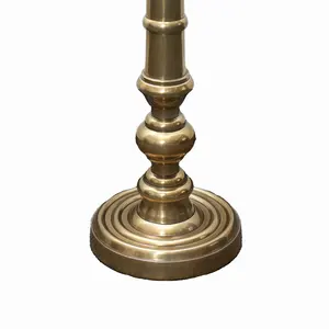 Bougeoir de luxe Antique en laiton support en métal nouveau Design pour la décoration de la maison fête de noël élégant bougeoir - Product Image 2