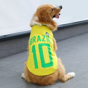 <span class=keywords><strong>Maillot</strong></span> léger en maille pour chien, gilet athlétique performant pour animaux de compagnie, respirant, couleurs d'équipe, t-shirt pour chiot pour les amateurs de basketball et de football - Product Image 6