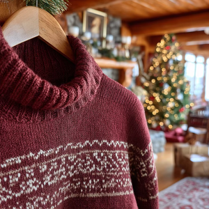 Suéteres de cuello alto antibolitas de lana 100% de punto personalizado OEM directo de fábrica proveedor mayorista cálido cómodo moda Primavera - Product Image 2