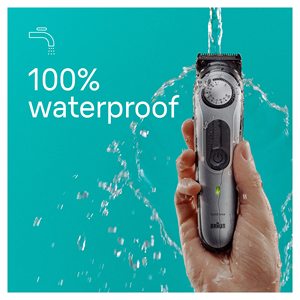 Kit de tondeuse à barbe et corps 8-en-1 étanche All-In-One Série 7 7410, sans fil, 100 minutes d'autonomie, avec 8 outils pour l'entretien masculin - Product Image 1