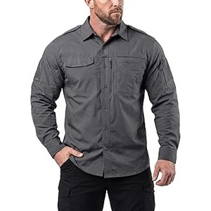 Premium Quality Top Selling Wholesale 100% Cotton Men Industrial Breathable Flame Resistant Work Wear <b>Welding</b> Work <b>Shirt</b> - Product Image 3