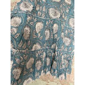 Mini-robe de plage souple bleu sarcelle à bretelles - Product Image 1