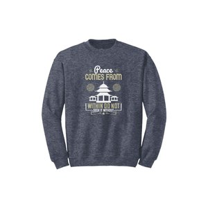 Sudadera de mezcla de algodón con temas de Buda Estampado Estilo informal 12 opciones de color 260-280 Colocación de diseño personalizable GSM pesado - Product Image 2