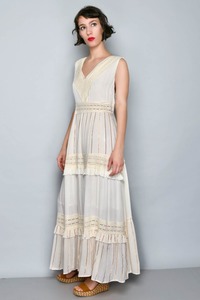 ชุดเดรสยาวมัดย้อมสำหรับผู้หญิงชุดเดรสตัวยาวคอลเล็คชั่นปาร์ตี้และโอกาสพิเศษชุดเดรสตัวยาวสำหรับใส่ไปพักผ่อนพักผ่อนพักผ่อนในฤดูร้อน - Product Image 3