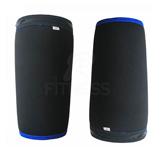 Manchon de compression pour genou en néoprène respirant et résistant pour la musculation avec coussinet antidérapant en nid d'abeille - Product Image 3
