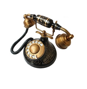 Showpiece điện thoại cổ điển-Điện thoại retro thanh lịch cho văn phòng tại nhà và màn hình của nhà sưu tập - Product Image 5