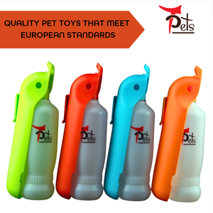 Hot Selling TP100 <b>Water</b> <b>Bottle</b> With Valve Size S/M 500ml Pet Accessories Long Shape Bowl & Feeder for Travel Convenience - Product Image 2