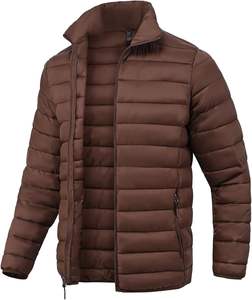 2025 Men Puffer Down <b>Jacket</b> <b>Packable</b> Lightweight Winter <b>Jackets</b> Coats Outdoor Waterproof Insulated <b>Jackets</b> - Product Image 1