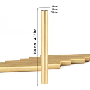 Couteau à mosaïque en laiton de haute qualité CROSS sur mesure avec poignée en résine pour applications industrielles supporté par OEM - Product Image 6