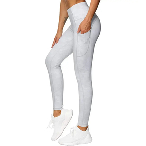 Leggings pour femmes, logo personnalisé, vêtements de sport pour la salle de sport, leggings de yoga, collants de sport, leggings de course à pied, collants sans couture pour femmes - Product Image 4
