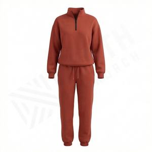 Chándal con Capucha para Mujer, de Secado Rápido, para Correr, con Logotipo Personalizado, Ropa Deportiva, Atlética, de Gimnasio, Fitness, 100% Algodón - Product Image 1