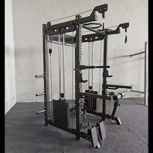Rack de <span class=keywords><strong>musculation</strong></span> multifonctionnel, cage de squat, machine Smith, entraînement de force, exercices de <span class=keywords><strong>musculation</strong></span>, <span class=keywords><strong>musculation</strong></span> du torse - Product Image 5