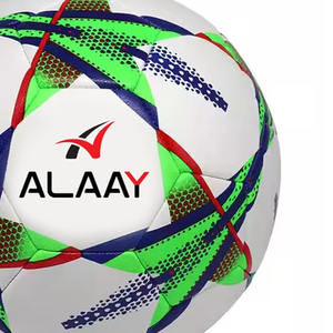 ลูกฟุตบอลหนังพีวีซีกำหนดขนาดได้เองทนทานสำหรับใช้จับคู่ - Product Image 3