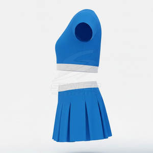 Service de marque privée OEM, uniforme de cheerleading personnalisé avec logo, tissu respirant, toucher doux et ajustement sécurisé pour l'entraînement - Product Image 5