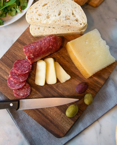 Petite planche à découper en bois d'acacia avec 8x10 pouces, ustensiles de cuisine réversibles et polyvalents planche à découper en bois - Product Image 3