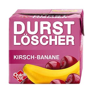 Durstloscher บานาน่าเชอร์รี่ Kiba 500มล. เครื่องดื่มน้ำผลไม้รสหวานกล้วย - Product Image 1