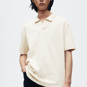 Productos más vendidos en Pakistán Camiseta caliente Diseño liso Hombres Nuevo algodón Peso ligero Hombres Camisetas - Product Image 3