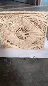 กระเป๋าผ้าใยปาล์มถักมือทำจากเส้นใยธรรมชาติออกแบบได้ตามต้องการสำหรับจำหน่ายโดยร้านค้าแฟชั่น - Product Image 2