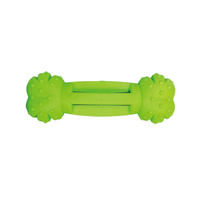Jouets à mâcher pour chiens OEM ODM de haute qualité, résistants, pour le nettoyage des molaires, en plastique, couineurs, faciles à mâcher, 1 pièce MOQ, fabriqués à Taïwan pour animaux de compagnie, non destinés à l'usage interne.