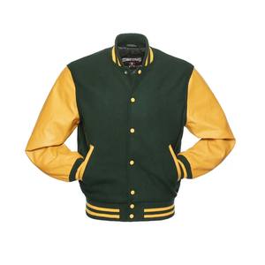High Street Style Slim-Fit Varsity Jacket Stylish College Fashion-Design avec col montant pour l'hiver - Product Image 4