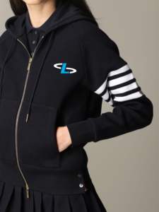 เสื้อสเวตเตอร์สวมหัวมีฮู้ดผ้าฟลีซเทอร์รี่สำหรับผู้ชาย - Product Image 6