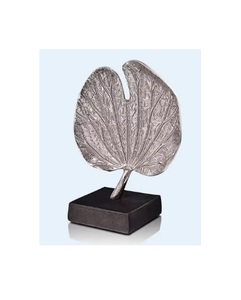 Décoration d'intérieur moderne Sculpture en métal aluminium Finition dorée Artisanat Design abstrait pour la maison Hôtel Voyage & Mariage - Product Image 2